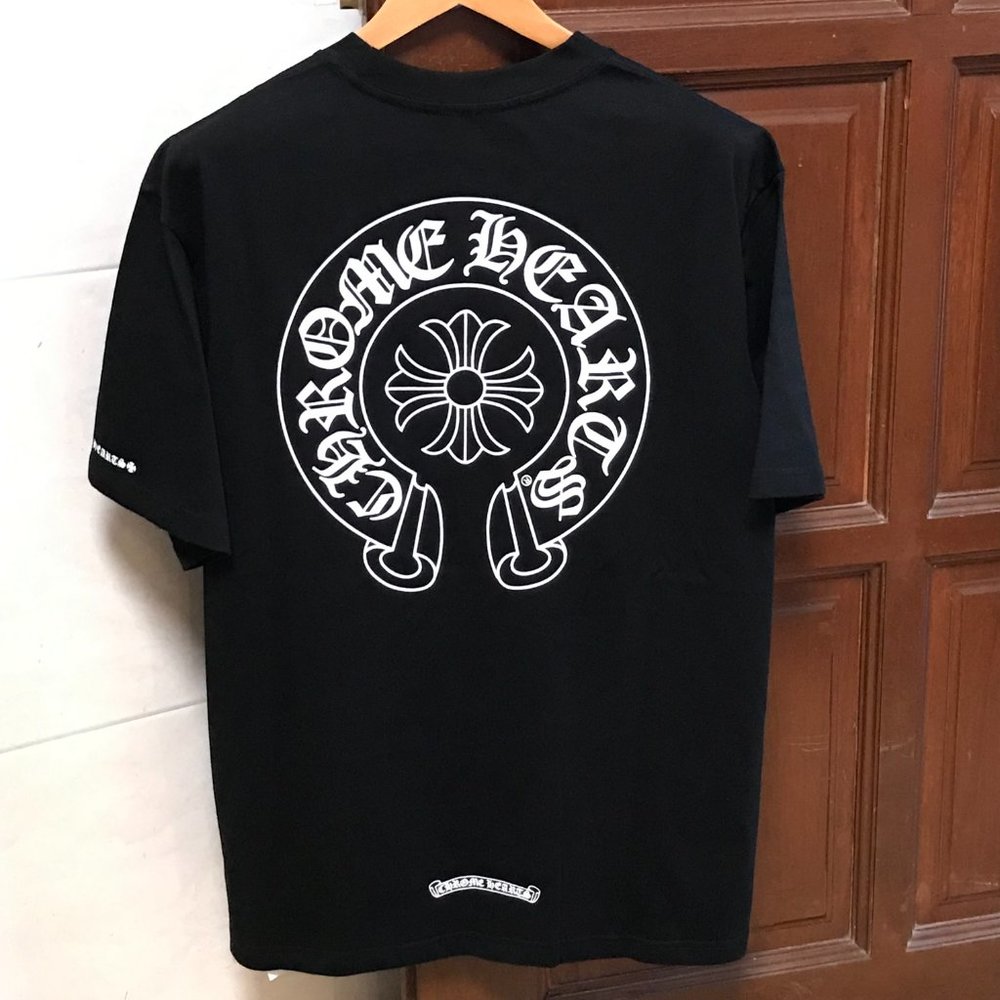 New Chrome Hearts printed casual couple short-sleeved T-shirt